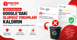 Google olumsuz yorum kaldırma ve marka itibarı yönetimi
